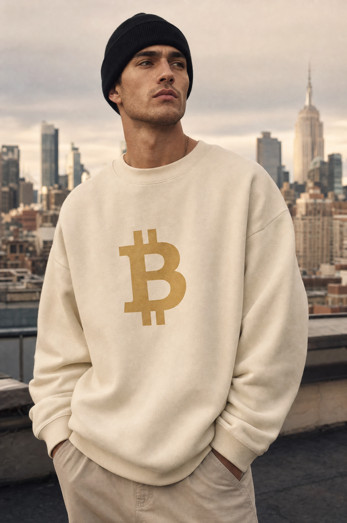 Crewneck + Beanie Set